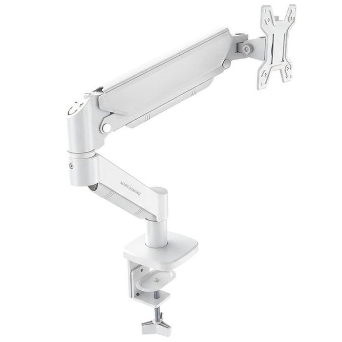 Mars Gaming MARM-PRO1 Soporte de Monitor Articulado Blanco